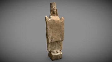 Greek Terracotta Female Figurine