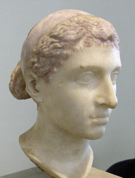 Bust of Cleopatra (Illustration) - World History Encyclopedia