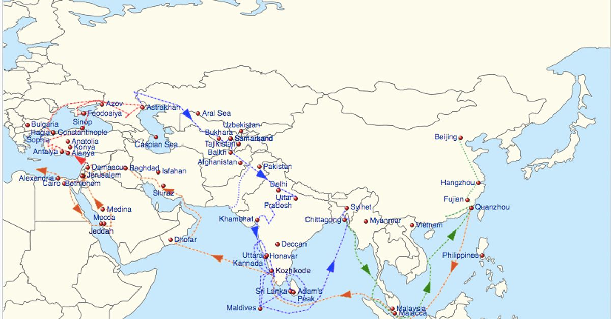 ibn battuta travel stops