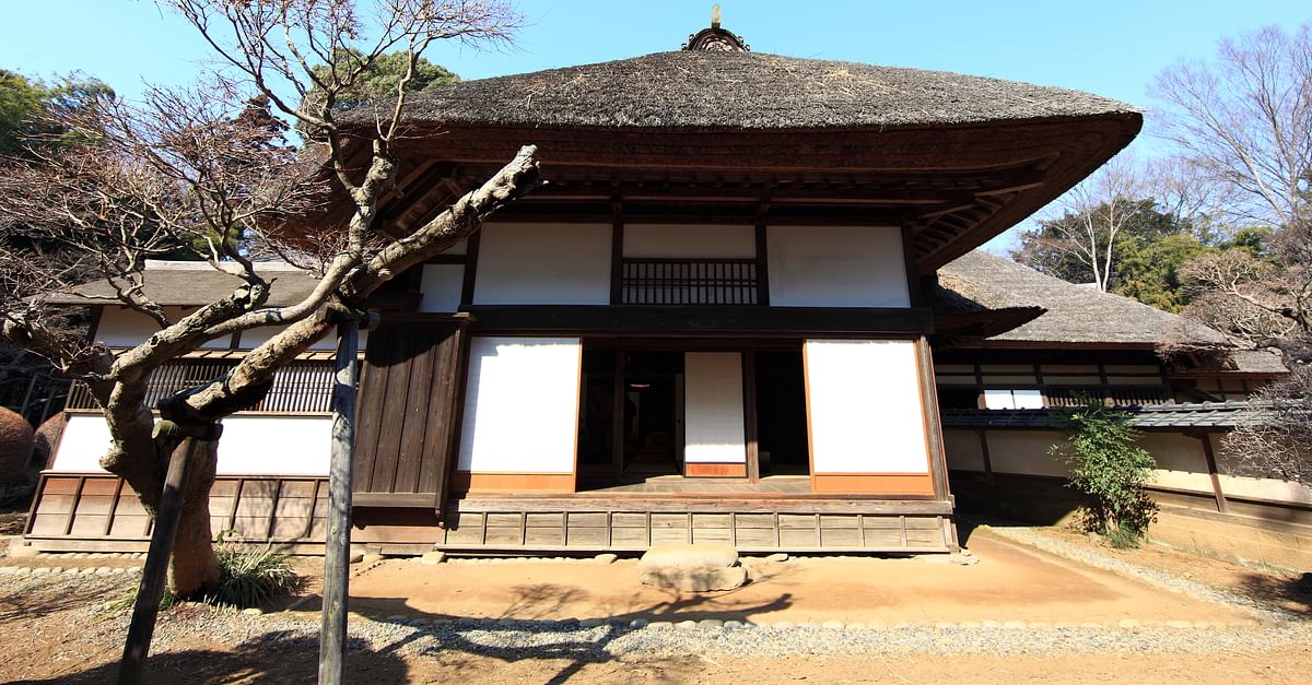 Exterior Of A Traditional Japanese House Illustration World History Encyclopedia