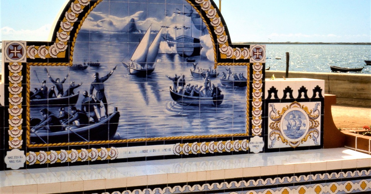 Ceramic tile wall art Replica of a genuine vintage Portuguese tile Antique traditional  high relief replica.