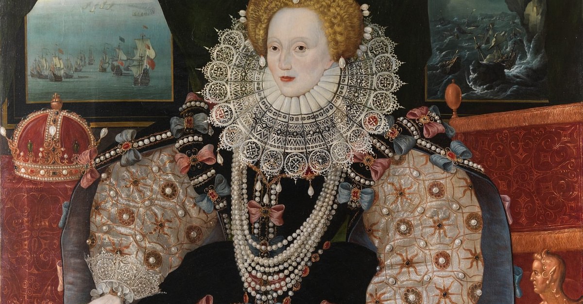 MegaJogos - A carta Dama de Paus representa Elizabeth I, Rainha da Inglaterra (1558 a 1603). Seu reinado é conhecido como Era dourada e foi o mais próspero da dinastia Thudor, quando
