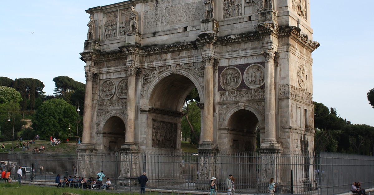 The Arch of Constantine, Rome - World History Encyclopedia