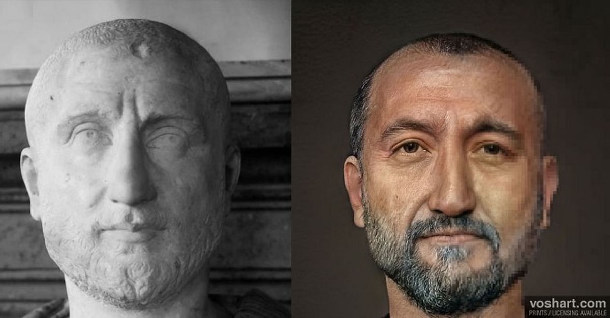 Gordian II (Facial Reconstruction) (Illustration) - World History ...