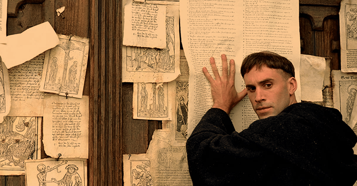 martin luther writes the 95 theses
