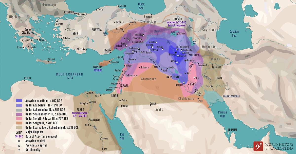 The Neo-Assyrian Empire (c. 921 - 627 BCE)