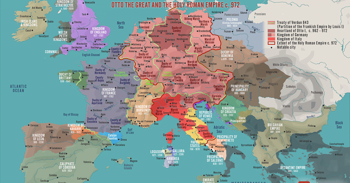 Otto the Great and the Holy Roman Empire c. 972