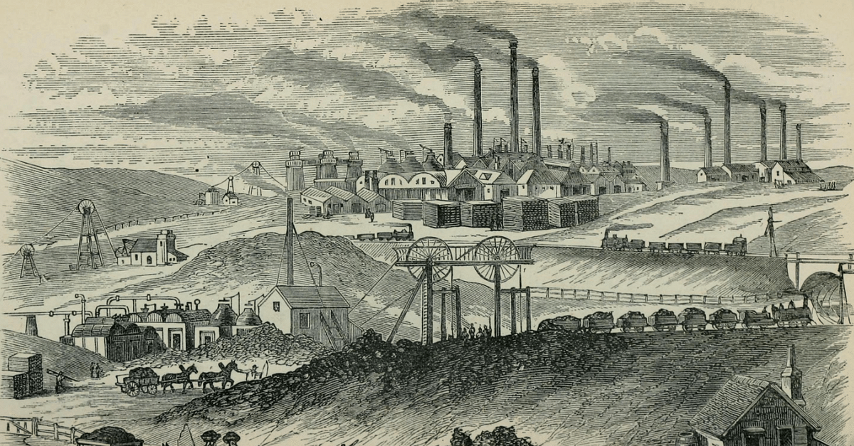 La minería del carbón en la Revolución Industrial británica - Enciclopedia  de la Historia del Mundo