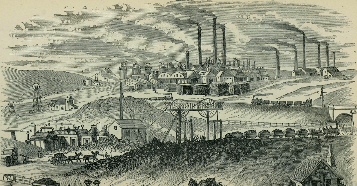 Coal Pits & Factories (Illustration) World History Encyclopedia