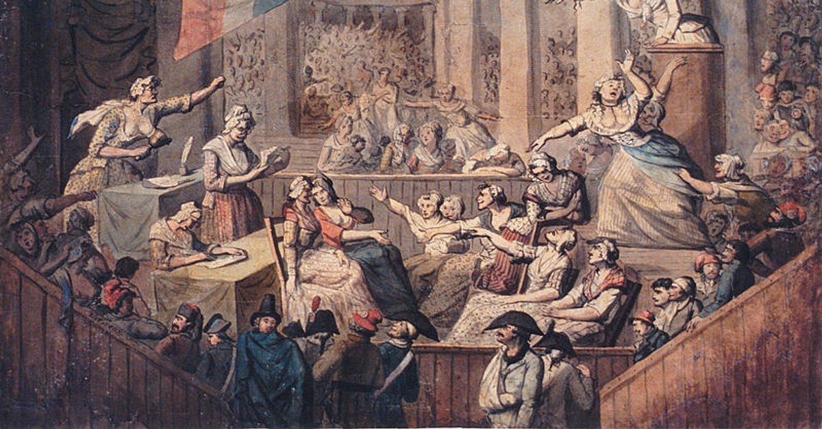 Cuatro mujeres de la Revolución francesa