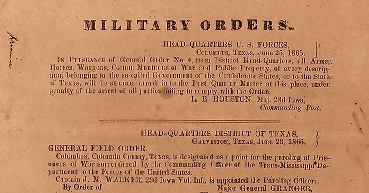 History of Juneteenth