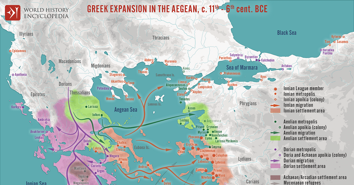 Greek Expansion in the Ancient Aegean