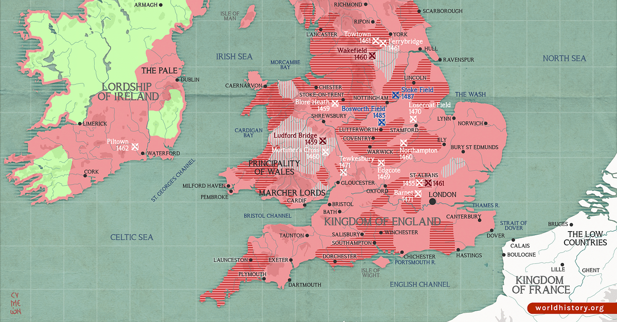 Wars of the Roses in England, 1455 - 1487
