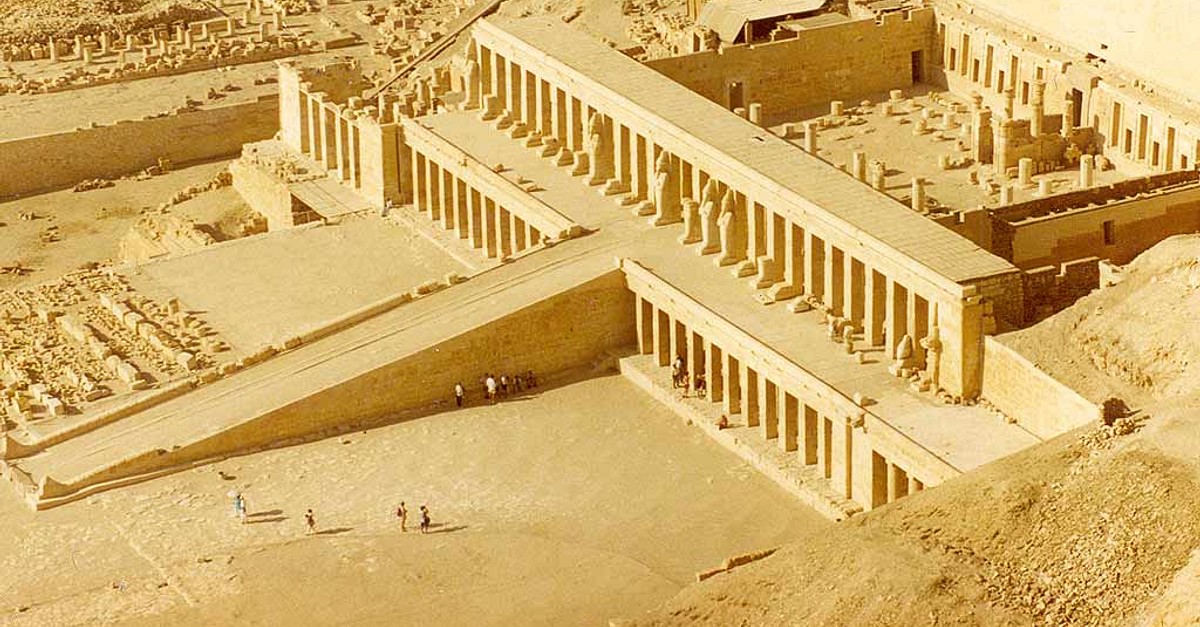 The Temple of Hatshepsut - World History Encyclopedia
