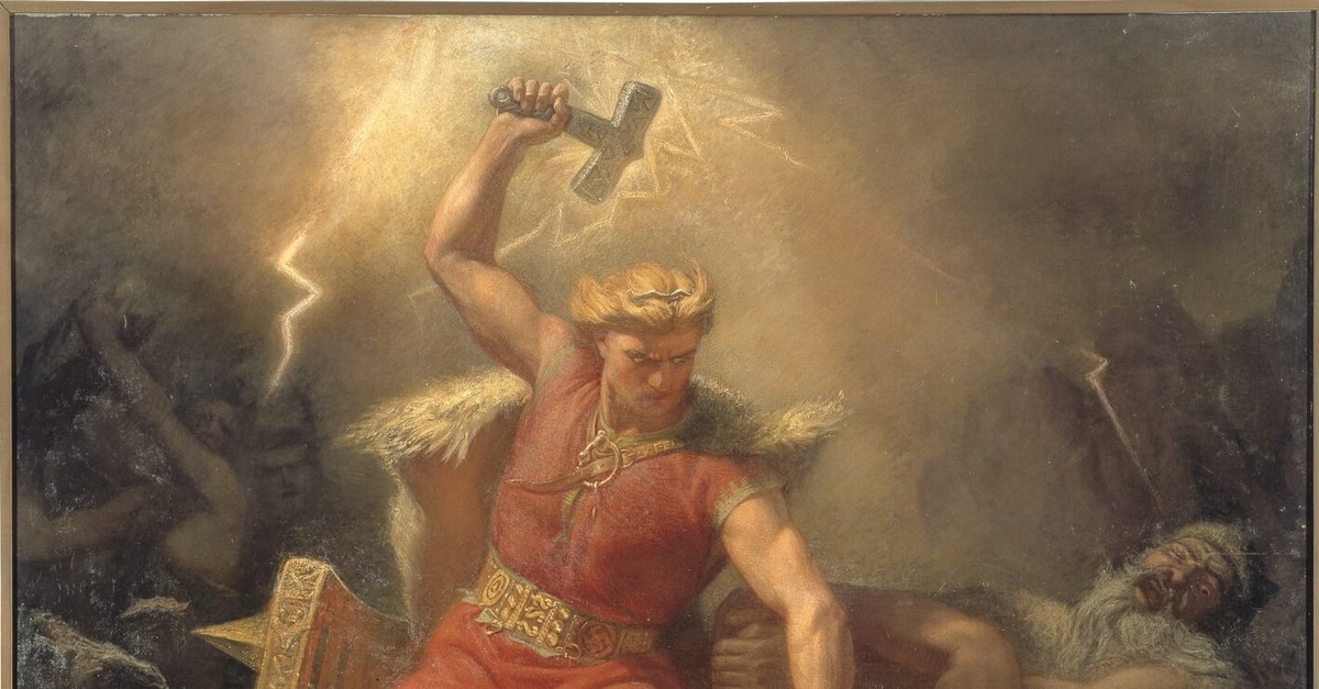 Thor Battling Giants - World History Encyclopedia