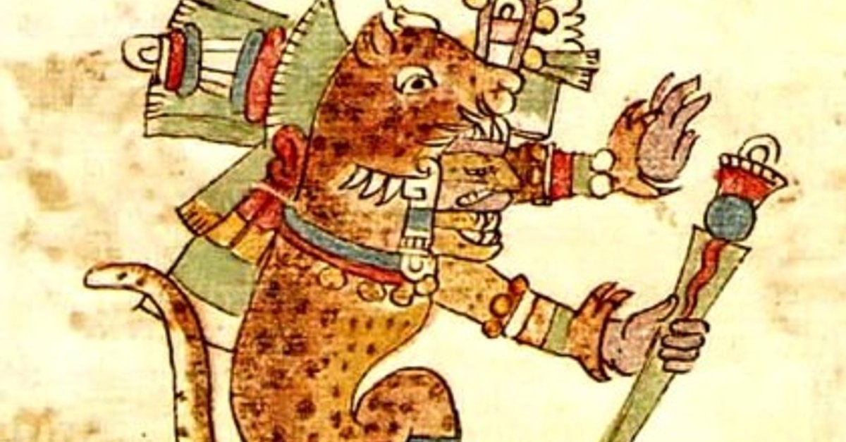 Tezcatlipoca, Codex Rios - World History Encyclopedia