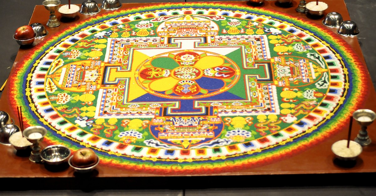 Tibetan Sand Mandalas World History Encyclopedia