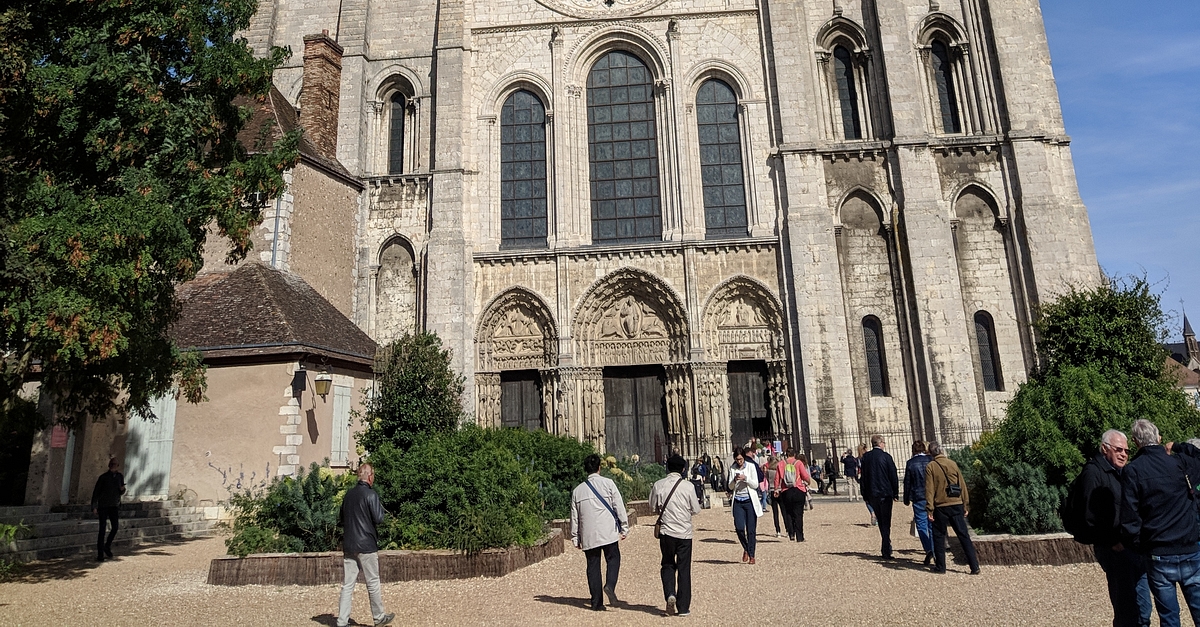 Chartres Cathedral Front Printable
