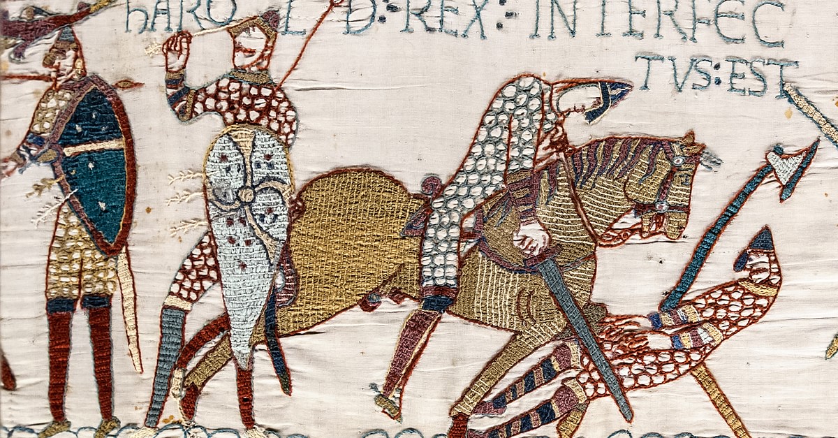 El tapiz de Bayeux - Enciclopedia de la Historia del Mundo