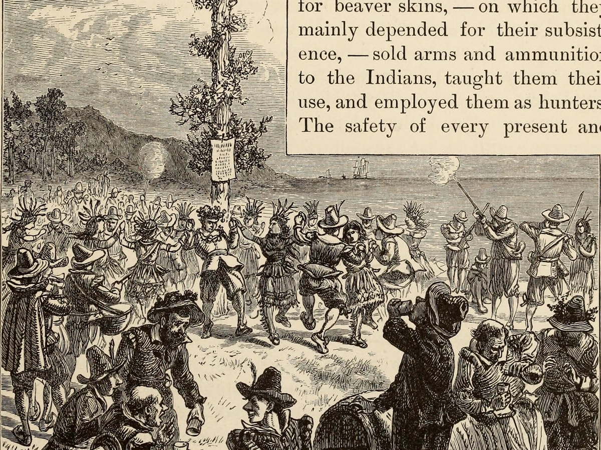 Thomas Morton And Merrymount Settlement