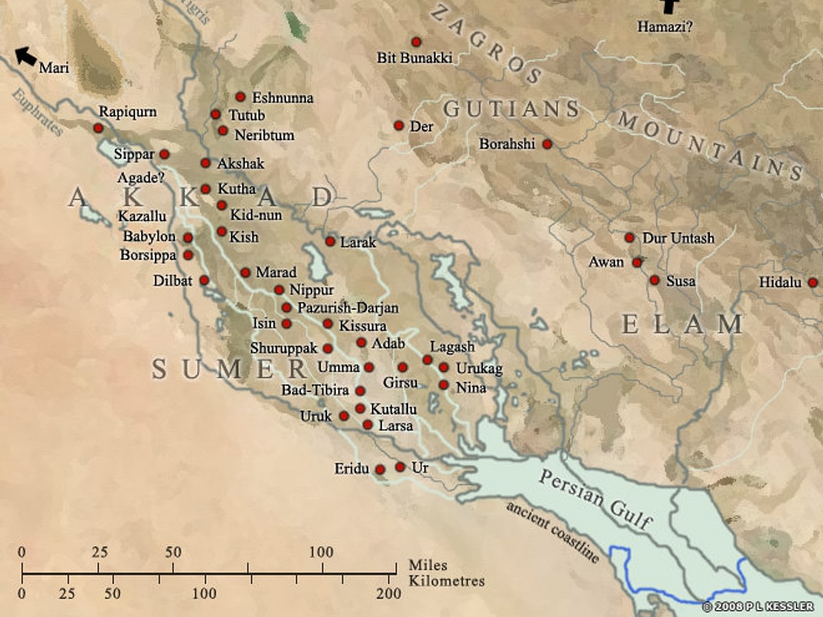 Lagash, Iraq, Map, & Facts