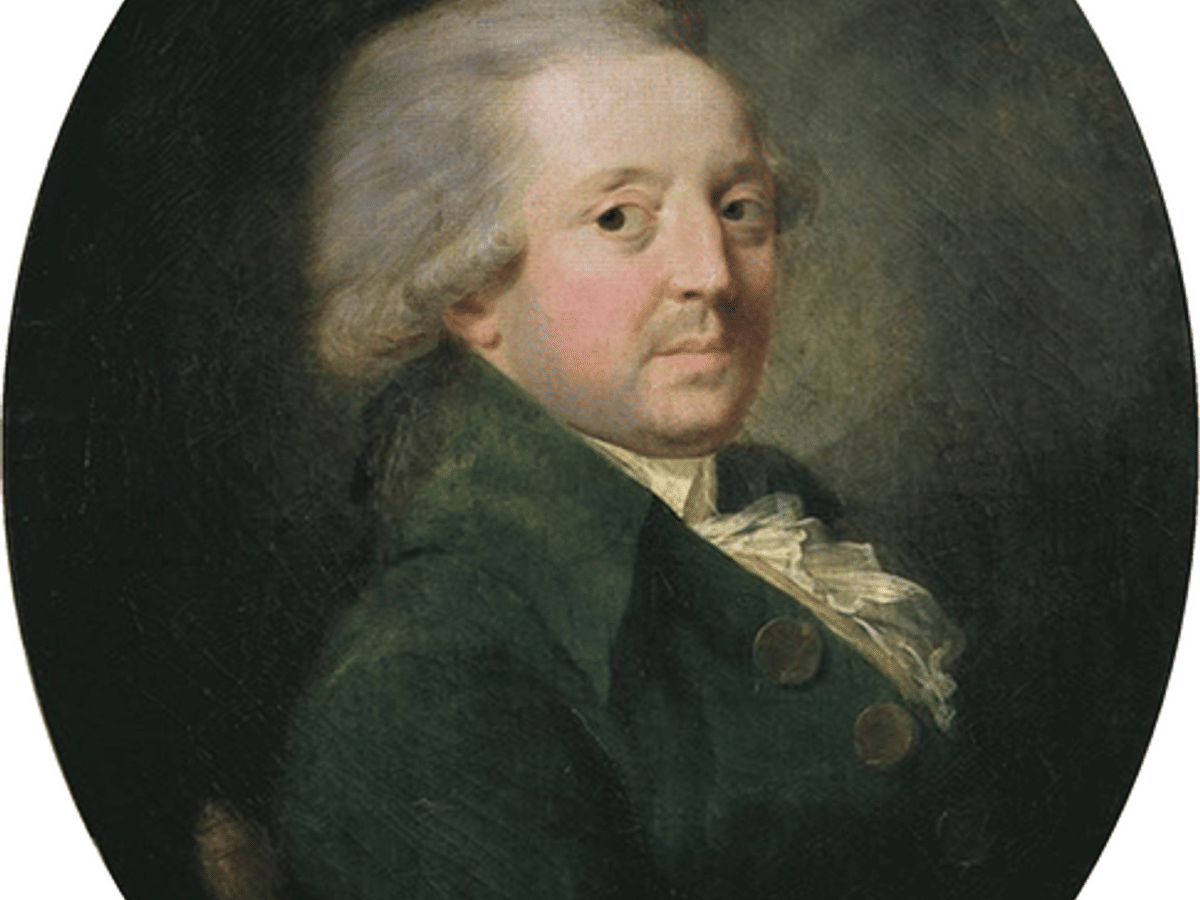 Portrait of the Marquis de Condorcet, the French mathematician and philosopher
