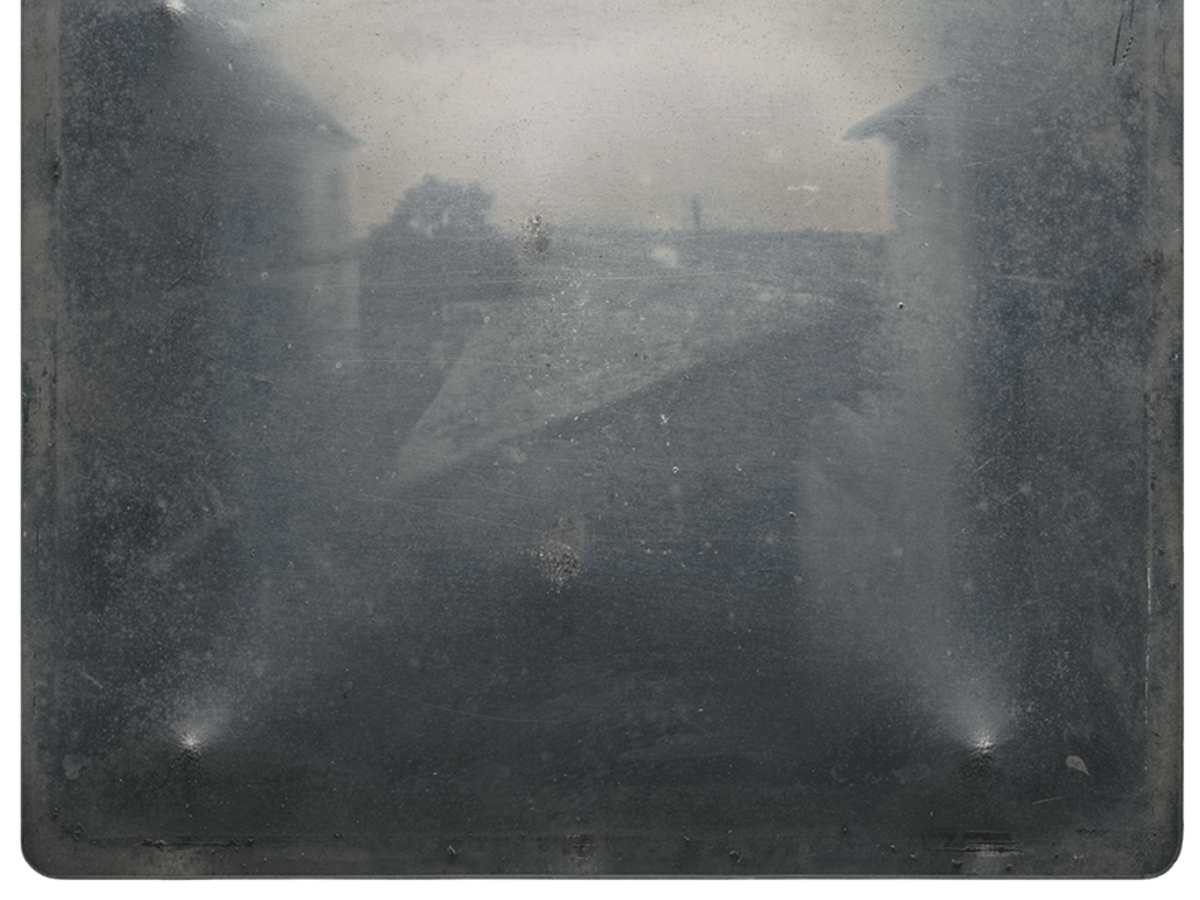 The Earliest Photograph by Niépce - World History Encyclopedia