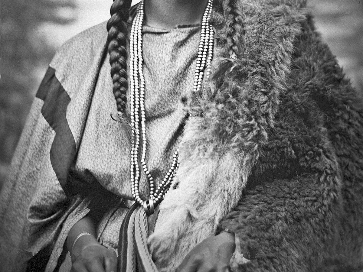 Native American Woman War Chief Pretty Nose Painting By