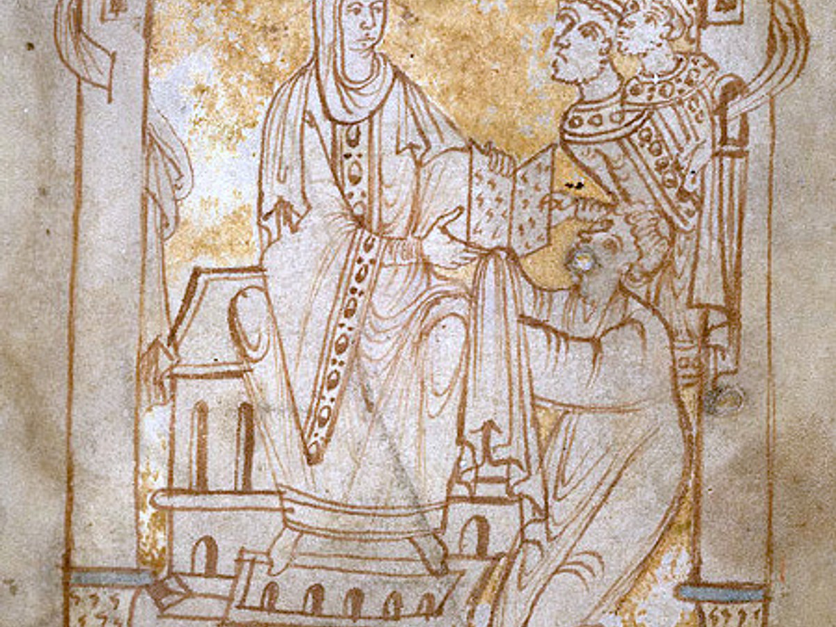 Emma Syria Ruler Queen Emma And Queen Edith