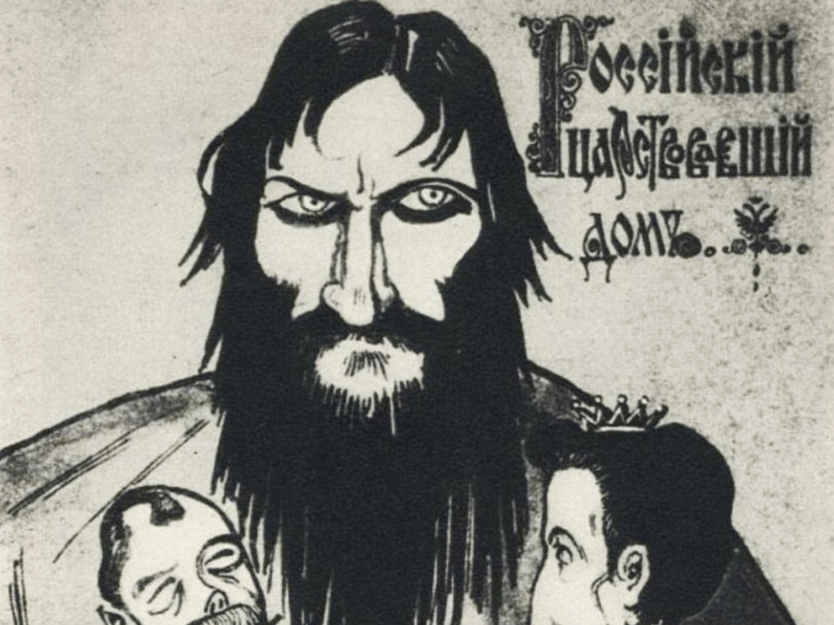 Rasputin And Alexandra Cartoon