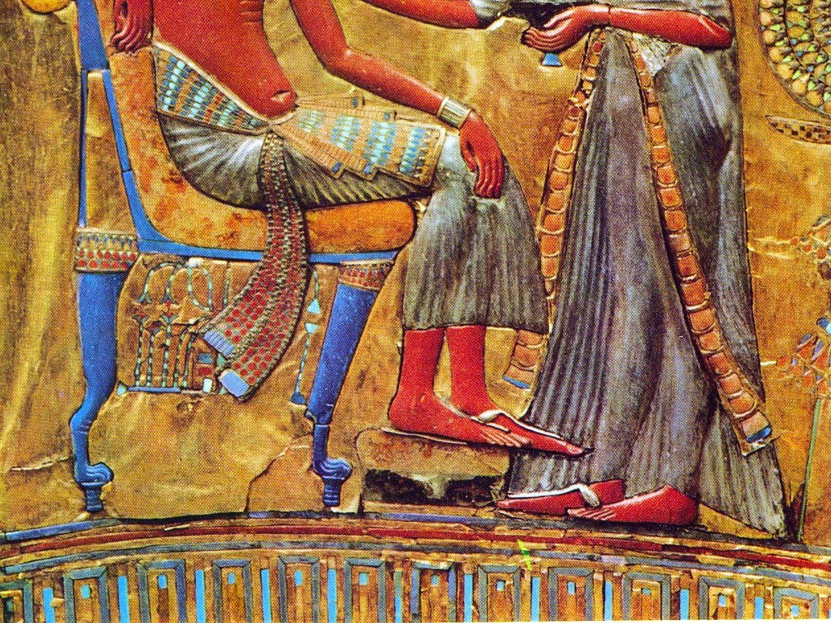 egypt art on walls