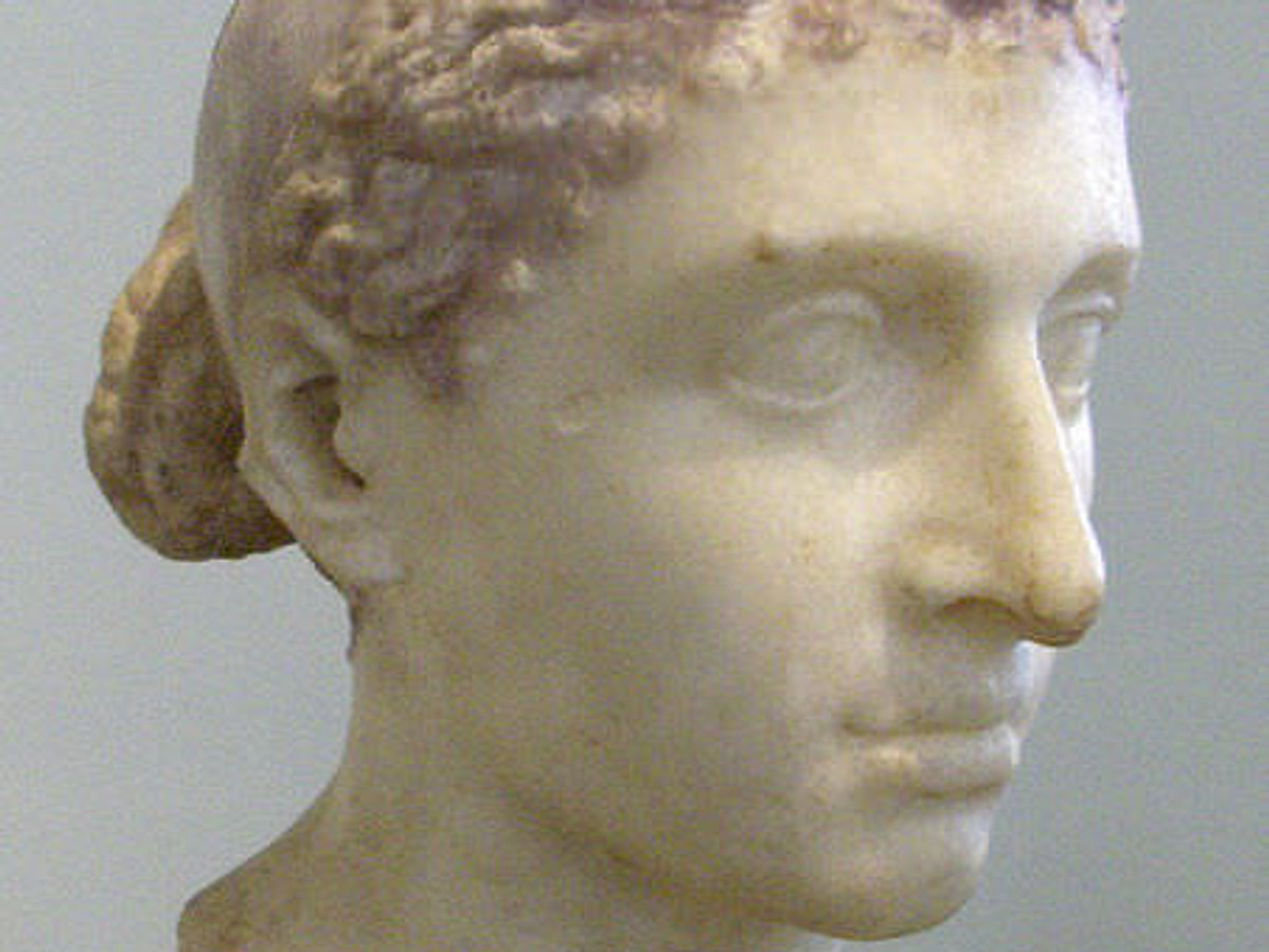 Bust of Cleopatra - World History Encyclopedia