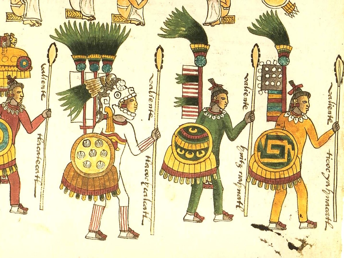 AZTEC TRIBE 3枚 The Aztec's Tribal History and the Fact That It Was the Most
