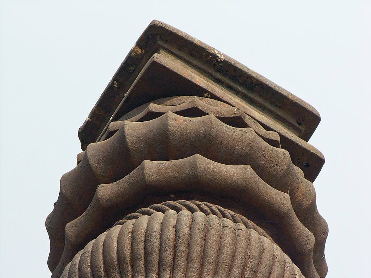 Iron Pillar Delhi Vikramaditya Gupta Period General Chandragupta Ii