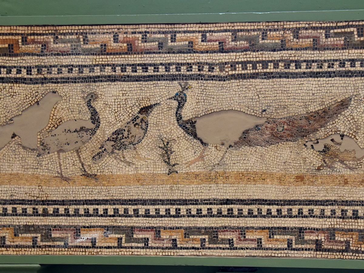 Peacock Mosaic, Utica - World History Encyclopedia