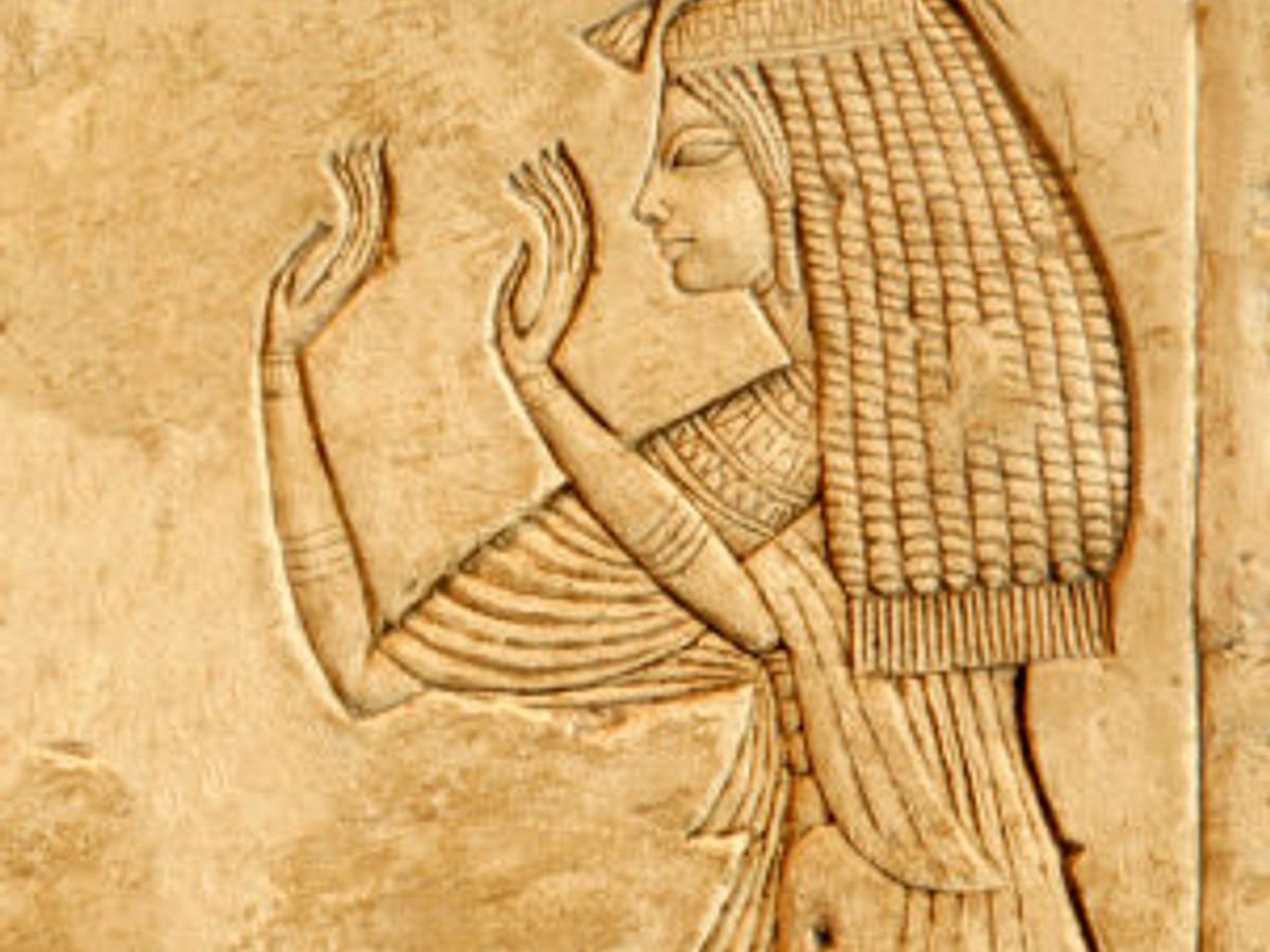 Women in Ancient Egypt image photo