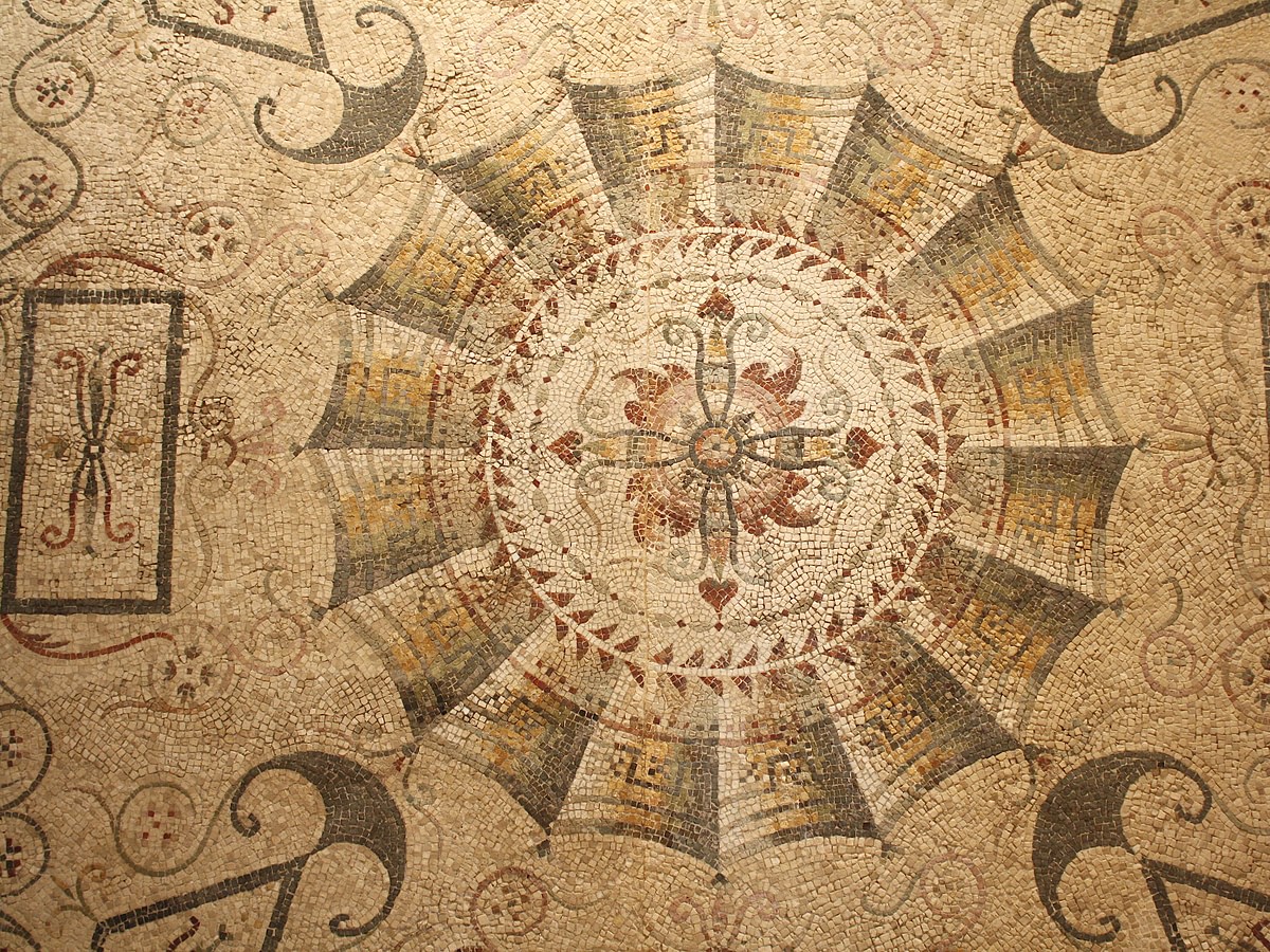 Oeuvres artistiques : Les mosaïques antiques - Le cahier de vie des CM1-CM2