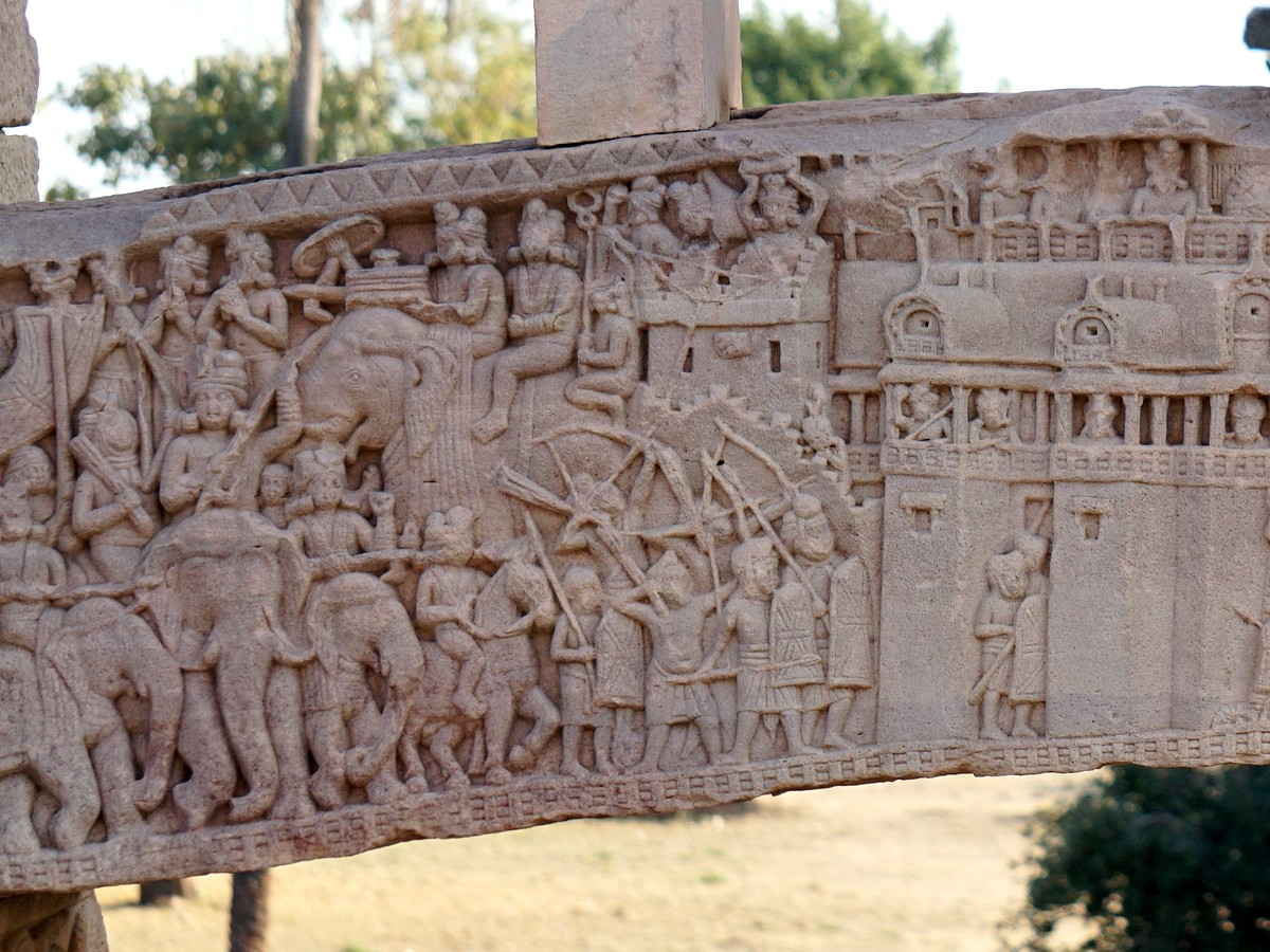 War over the Buddha's Relics”, Sanchi - World History Encyclopedia