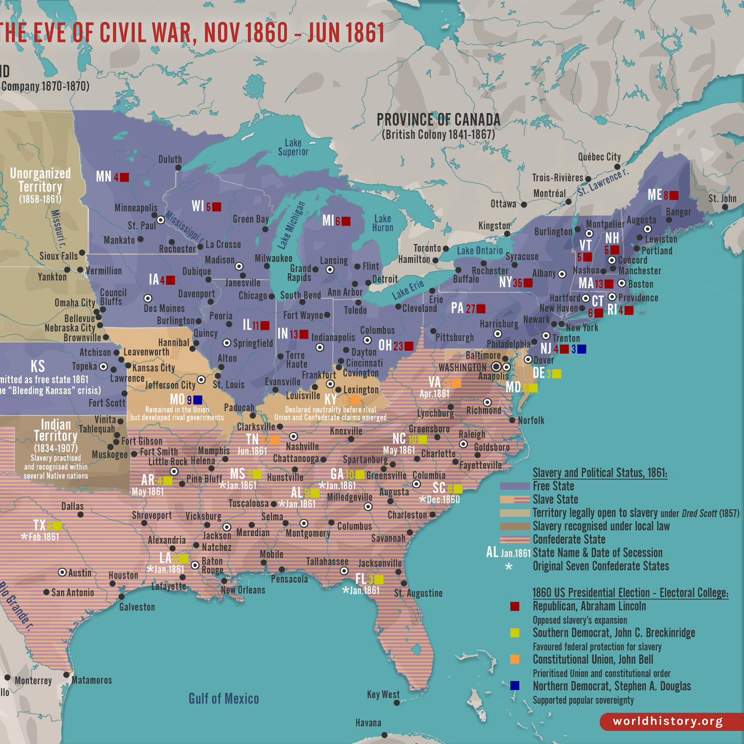 Before the cannons: two letters that show the Civil War’s fault lines were already mapped