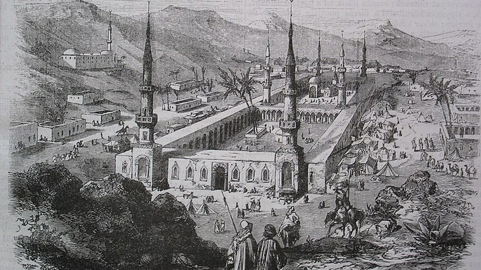 Prophetic Mosque in Medina, Ottoman Era - World History Encyclopedia