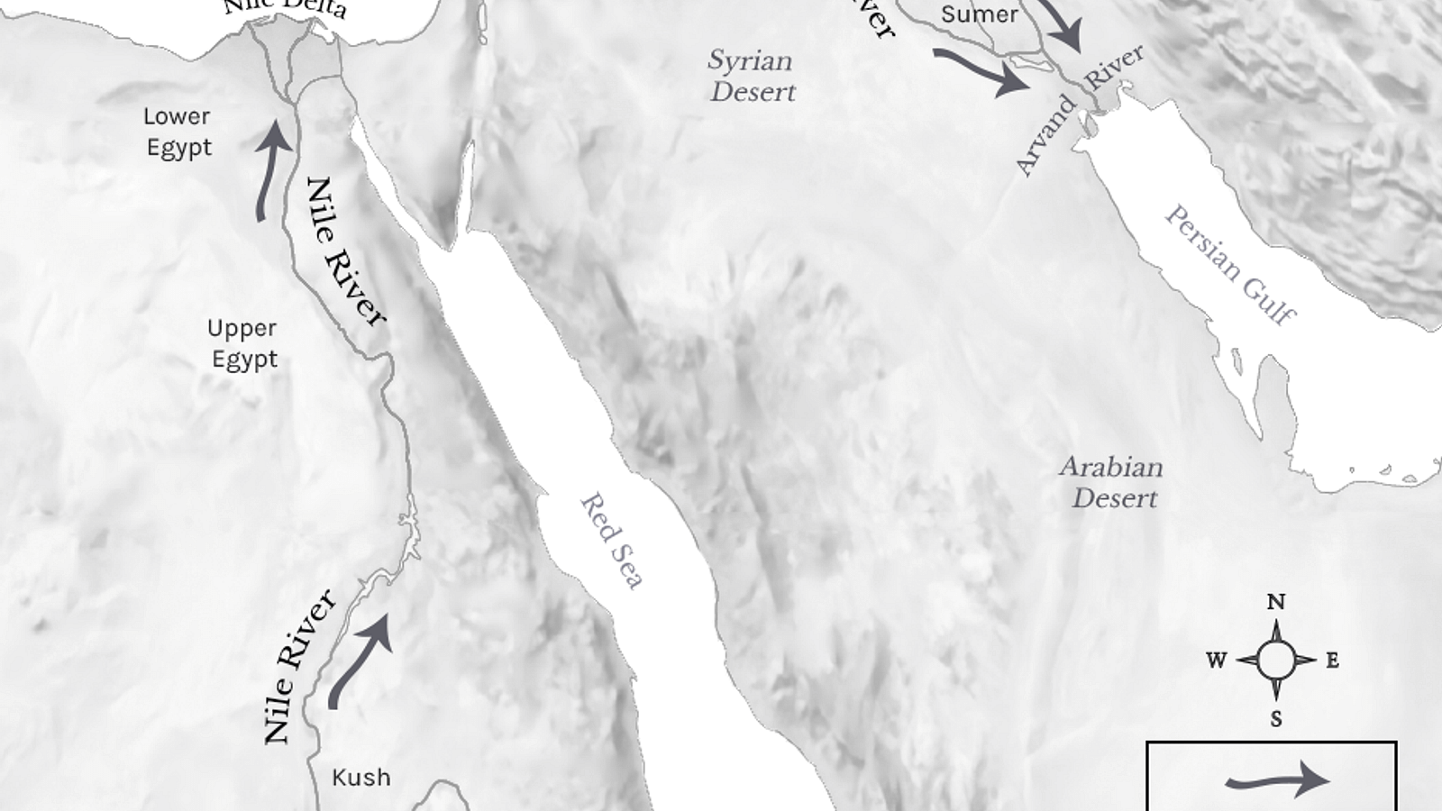 Tigris Euphrates River Valley Map