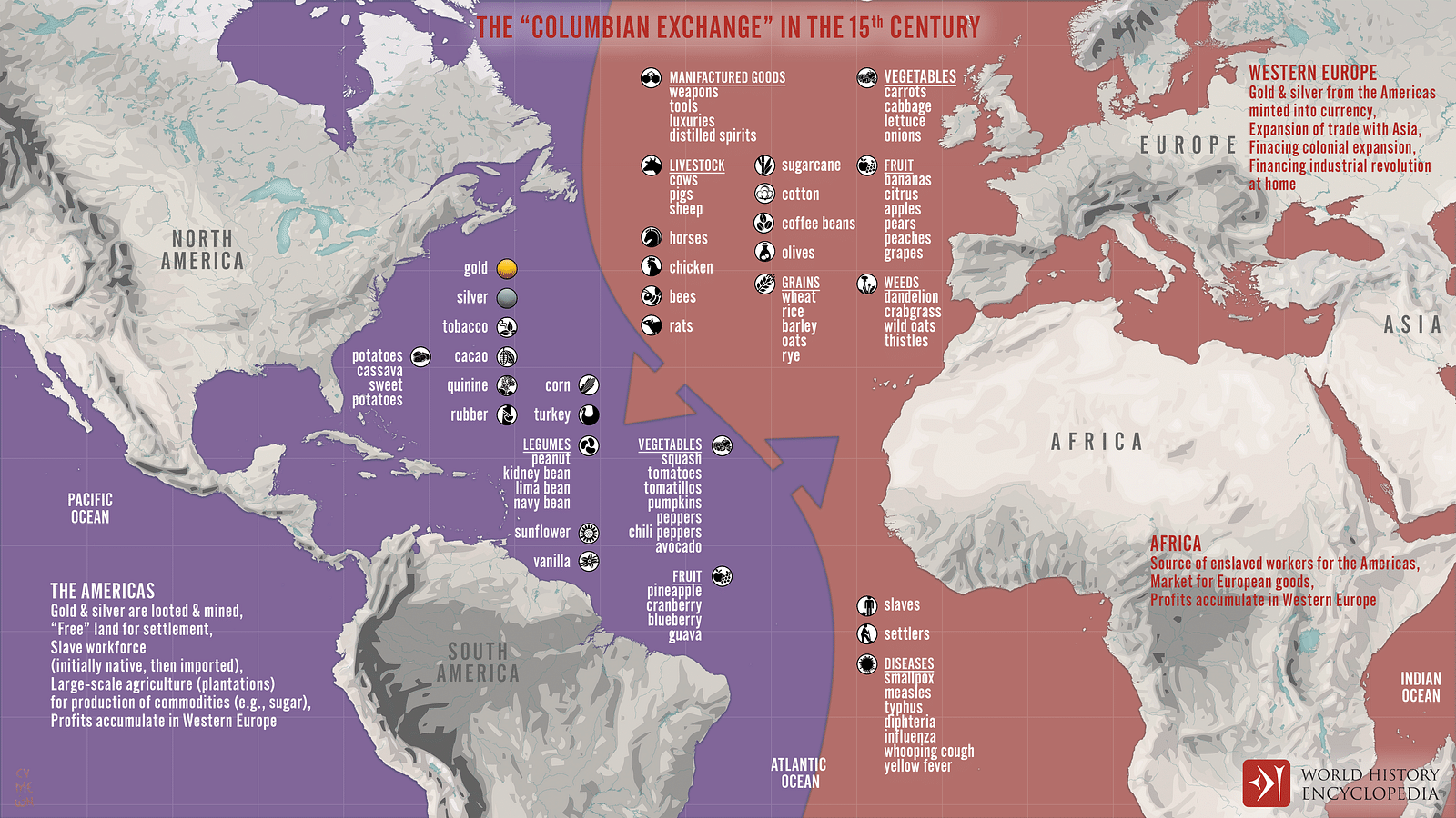 The Old World vs. New World, History & Reasons for Exploration - Video & Lesson Transcript