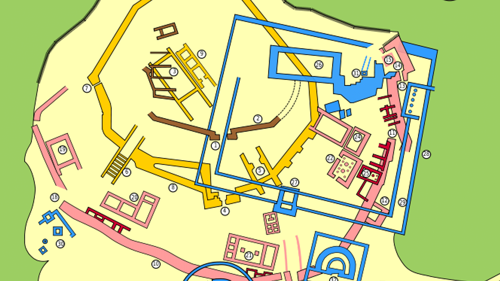 Map of Troy (Illustration) - World History Encyclopedia