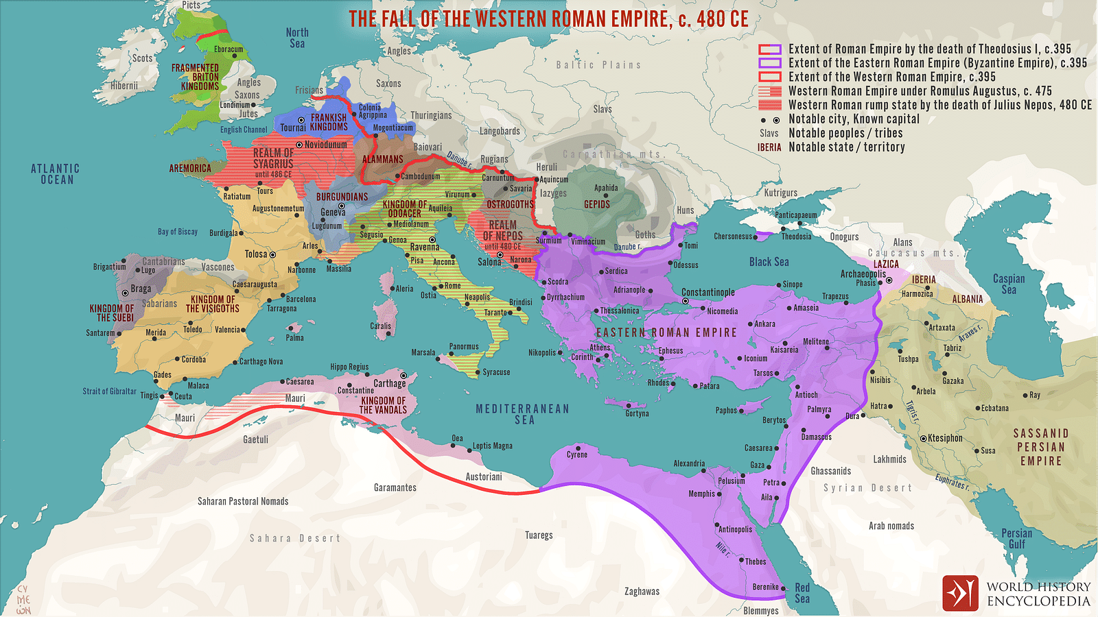 Map: The Largest Empires in History - The Sounding Line