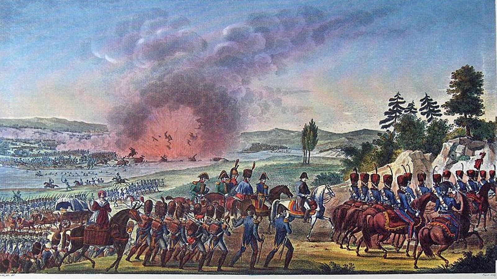 Explosion of the Bridge at Leipzig - World History Encyclopedia