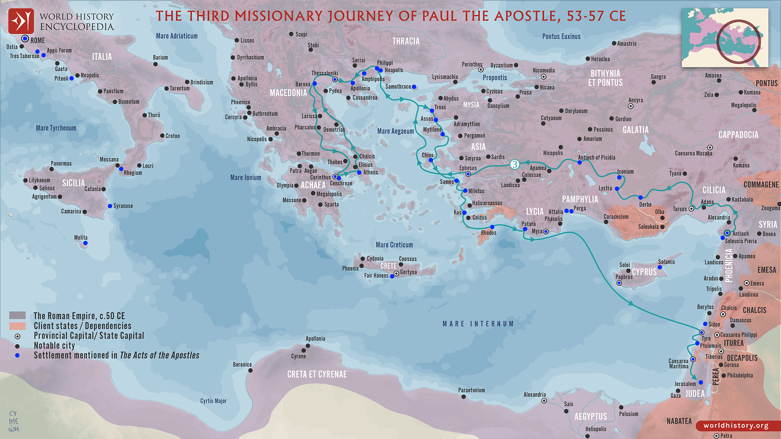 Animated Gif Pauls Journey To Rome Paul's Journey To Rome