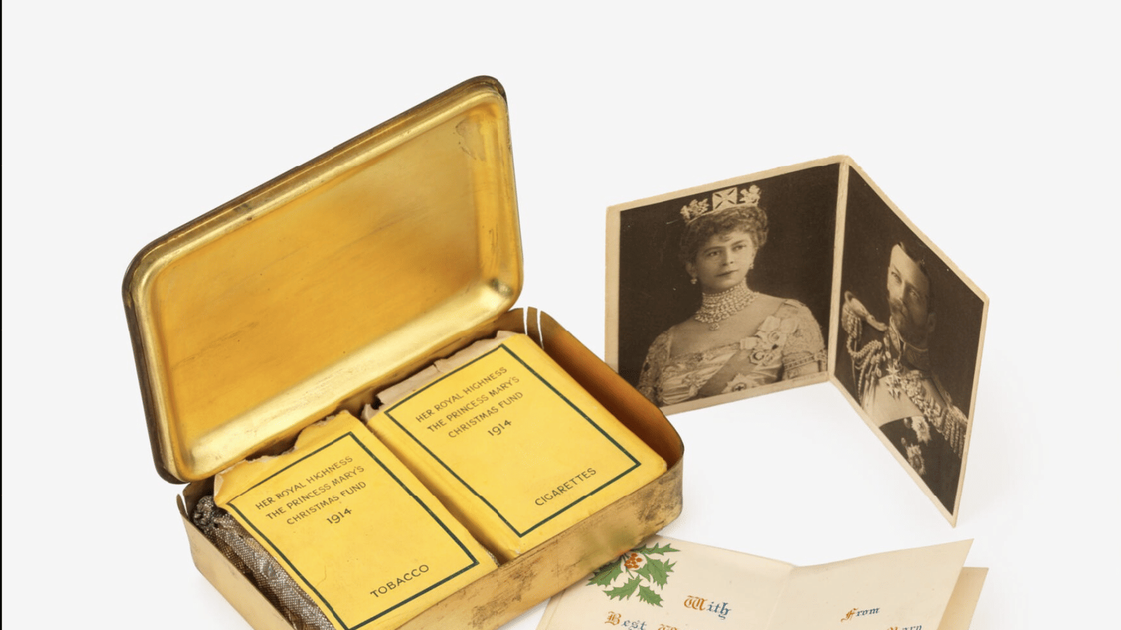 Princess Mary's Gift Tin, 1914 - World History Encyclopedia