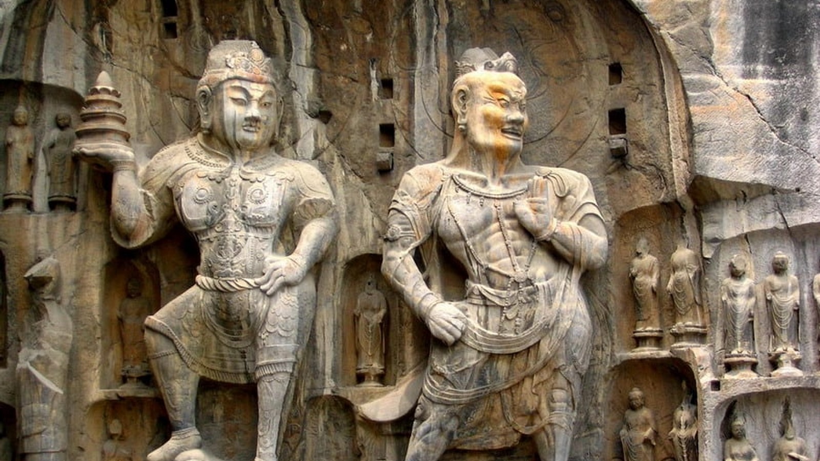 Buddhist Sculptures, Longmen Caves - World History Encyclopedia