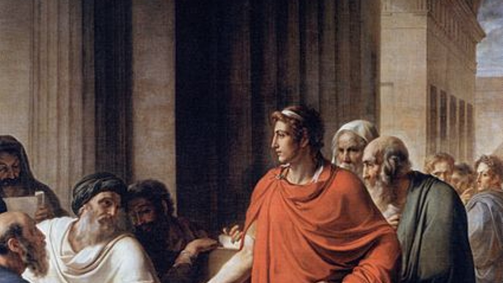 Erudits in the Library of Alexandria, Destroyed in 642