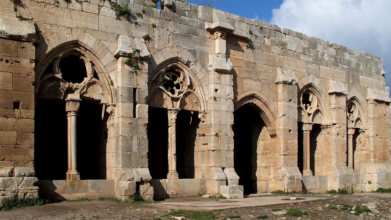 Krak dei cavalieri, Syria, Fortress of Knights. (Qala'at A…